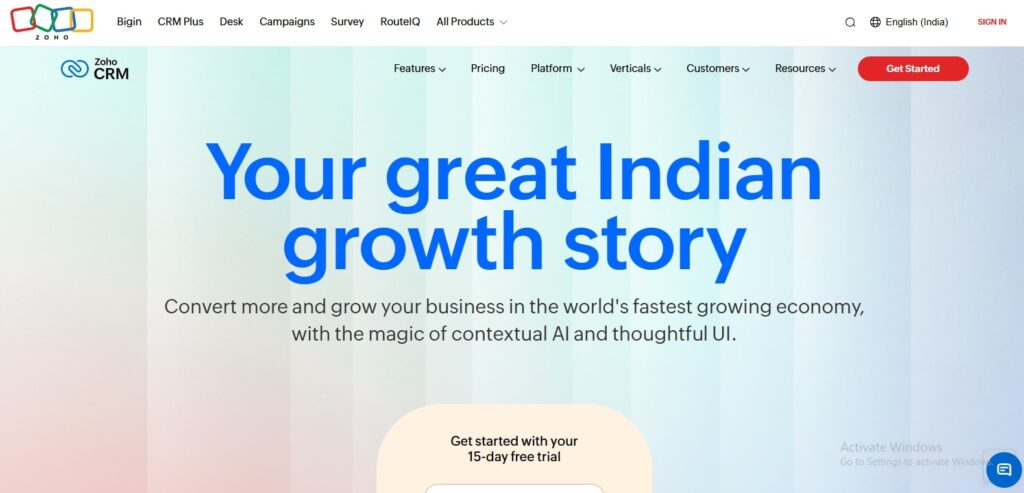 Zoho CRM